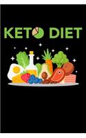 Keto Diet: 6x9 120 pages dot grid - Your personal Diary