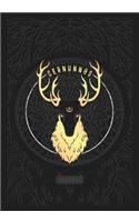 Cernunnos Journal: 120 Blank and Lined Page Notebook