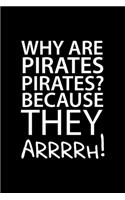 Pirates Notebook: Blank Lined Notebook Journal for Work, School, Office - 6x9 110 page