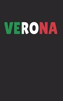 Italia Verona Notebook: Graph Paper Journal 6x9 - 120 Pages