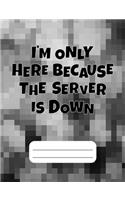 I'm Only Here Because The Server Is Down