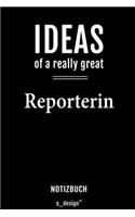 Notizbuch für Reporter / Reporterin