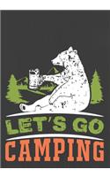 Let's Go Camping: Hiking Journal With Prompts To Write In, Trail Log Book, Hiker's Journal, Hiking Journal, Hiking Log Book, Hiking Gifts,