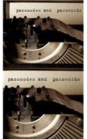 passwords and passcodes creative blank journal: passwords and passcodes creative blank journal
