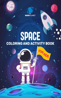 Space Coloring and Activity Book for Kids