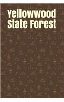 Yellowwood State Forest: Blank Lined Journal for Indiana Camping, Hiking, Fishing, Hunting, Kayaking, and All Other Outdoor Activities