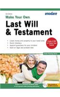 Make Your Own Last Will & Testament [With CDROM]