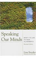 Speaking Our Minds: What It's Like to Have Alzheimer's