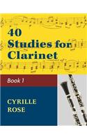 40 Studies for Clarinet, Book 1