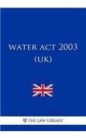 Water Act 2003 (UK)