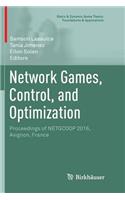 Network Games, Control, and Optimization