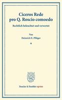 Ciceros Rede Pro Q. Roscio Comoedo