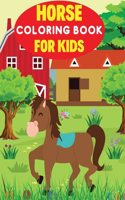 Horse Coloring Book for Kids