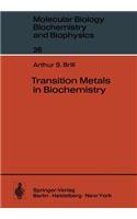 Transition Metals in Biochemistry