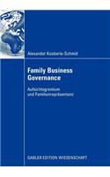 Family Business Governance