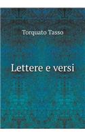 Lettere E Versi