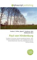 Paul Von Hindenburg
