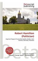Robert Hamilton (Politician): (English)