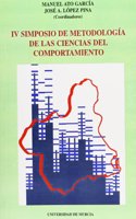 Iv Simposio de Metodologia de las Ciencias del Comportamiento (Spanish Edition)