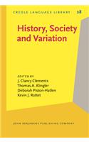 History, Society and Variation