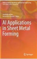 AI Applications in Sheet Metal Forming