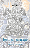 Tortuga, garabato - Libro de colorear