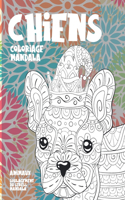 Coloriage Mandala - Soulagement du stress Mandala - Animaux - Chiens