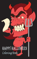 happy halloween coloring book