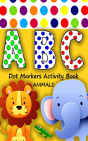 dot markers activity book abc animals