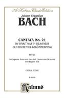 Cantata No. 21 - Ich hatte viel Bekummernis
