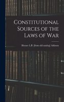 Constitutional Sources of the Laws of War