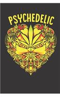 Psychedelic Mandala Abstract Notebook