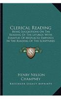 Clerical Reading