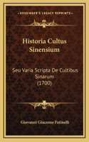 Historia Cultus Sinensium
