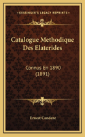 Catalogue Methodique Des Elaterides