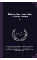 Transactions - American Fisheries Society