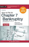 How to File for Chapter 7 Bankruptcy