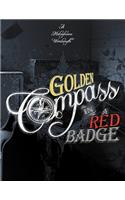 Golden Compass in a Red Badge