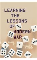 Learning the Lessons of Modern War