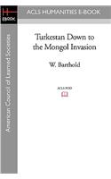 Turkestan Down to the Mongol Invasion