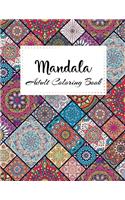 MANDALA Adult Coloring Book