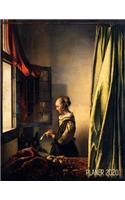 Jan Vermeer Jahresplaner 2020: Briefleserin am offenen Fenster - Planer 2020 Januar - December (12 Monate) - Ideal für die Schule, Studium und das Büro - Niederländischer Meister (34 Jahresplaner 2020)
