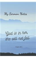 My Sermon Notes: Full One Year Sermon Notes and Journal