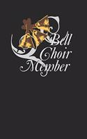 Beautiful Notebook for Bell Choir Members 120 Pages Lined