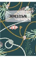 Jamestown: Ruled Travel Diary Notebook or Journey Journal - Lined Trip Pocketbook for Men and Women with Lines