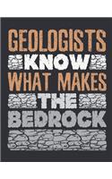 Geologists Know What Makes The Bedrock: Geology 2020 Weekly Planner (Jan 2020 to Dec 2020), Paperback 8.5 x 11, Calendar Schedule Organizer