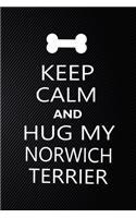 Keep Calm And Hug My Norwich terrier