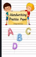 Handwriting Practice Paper-ABC kids: Handwriting Practice Paper for Kids with Dotted Lined Sheets for K-3 Students, 110 pages, 8.5x11 inches