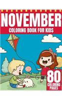 November Coloring Book For Kids
