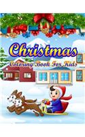 Christmas Coloring Book For Kids: 50 Christmas Coloring Pages for Kids